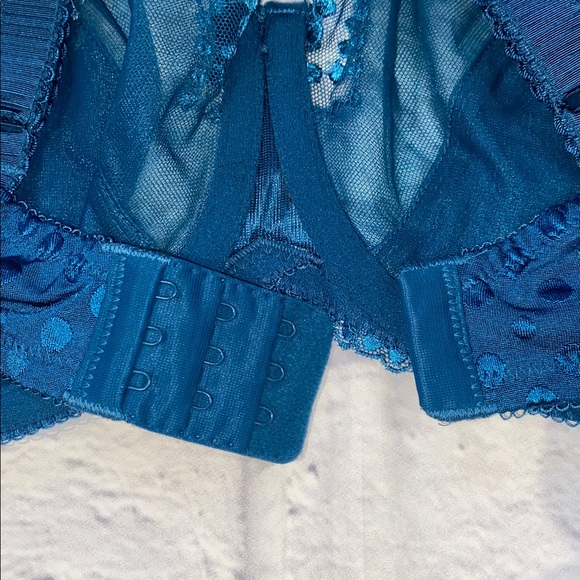 Wacoal Spot On Full Coverage Underwire Bra (Teal) Size 40D - Picture 5 of 11